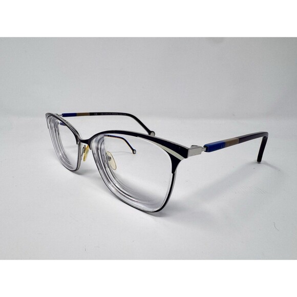 Carolina Herrera VHE192K Eyeglass Frames Only 53-15-140 OE60 Purple main image 11